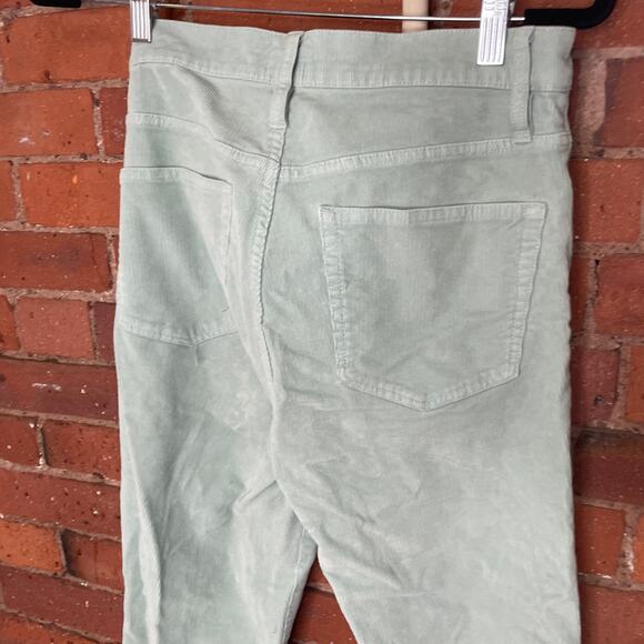 J. Crew Vintage Slim Straight Corduroy Pant in Dusty Shale sz 28 Mint Green - Picture 15 of 16